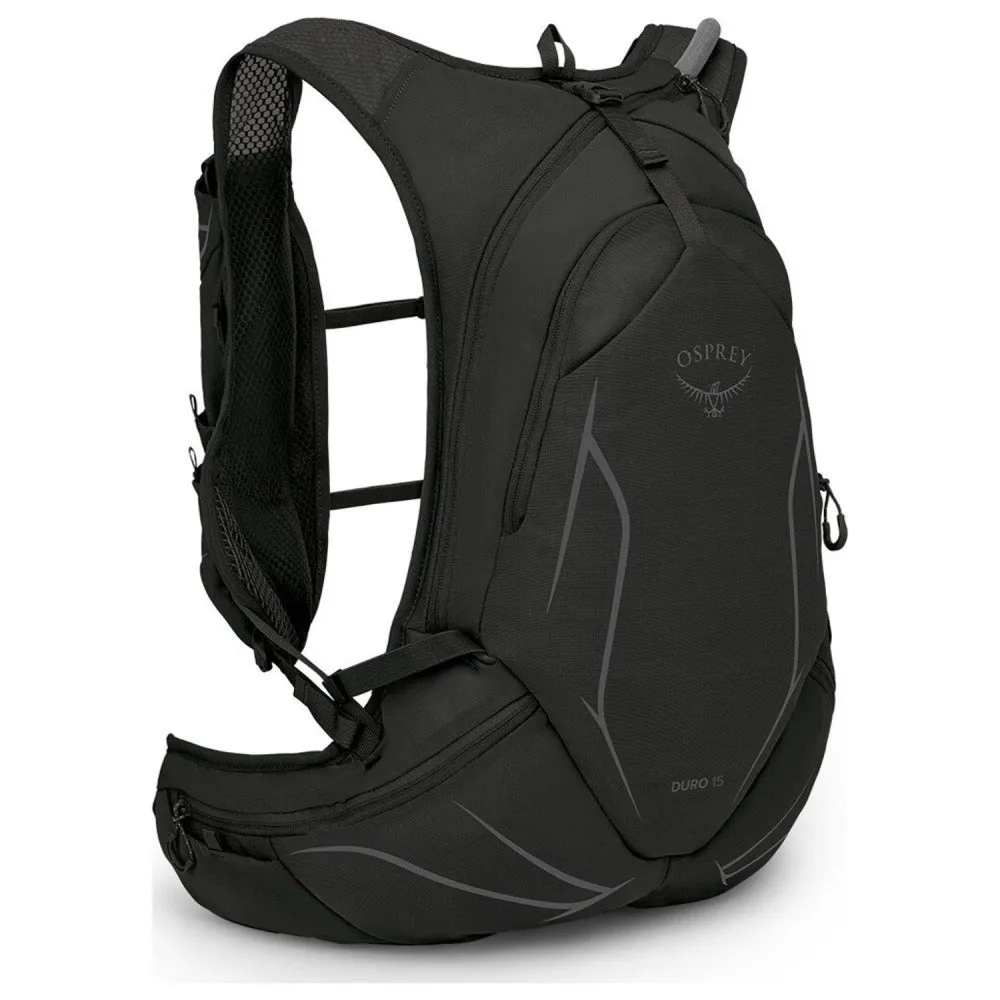 Osprey Duro Trail Backpack, Dark Charcoal Grey