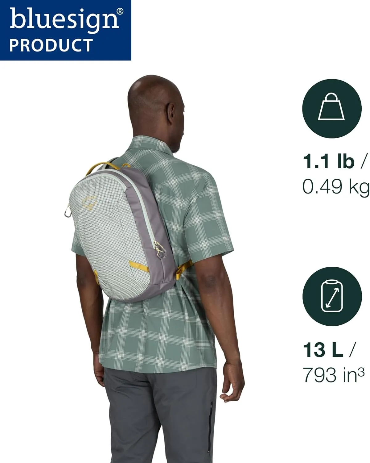 Osprey Transporter Crossbody Shoulder Sling, Pine Leaf