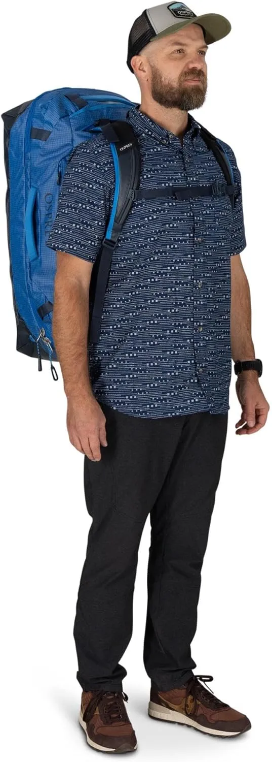 Osprey Transporter Squffel - Durable, Square Split Travel Duffel Bag