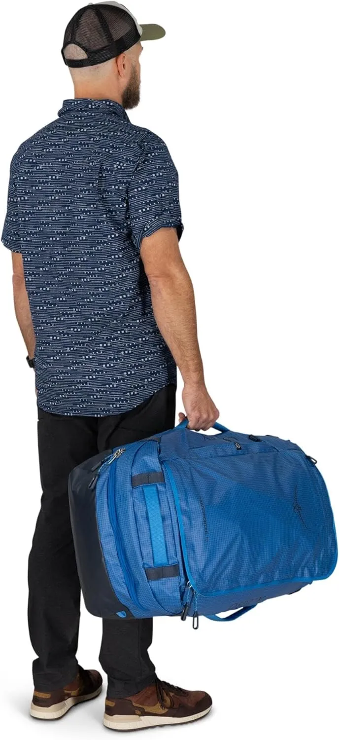 Osprey Transporter Squffel - Durable, Square Split Travel Duffel Bag