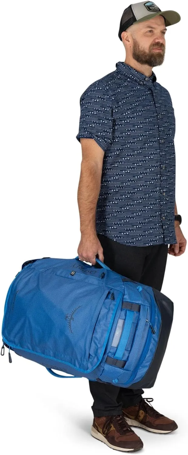 Osprey Transporter Squffel - Durable, Square Split Travel Duffel Bag