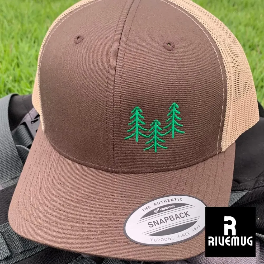 Outdoors SE Trucker Hat Mid Crown Curved Bill Adjustable Cap Transparent