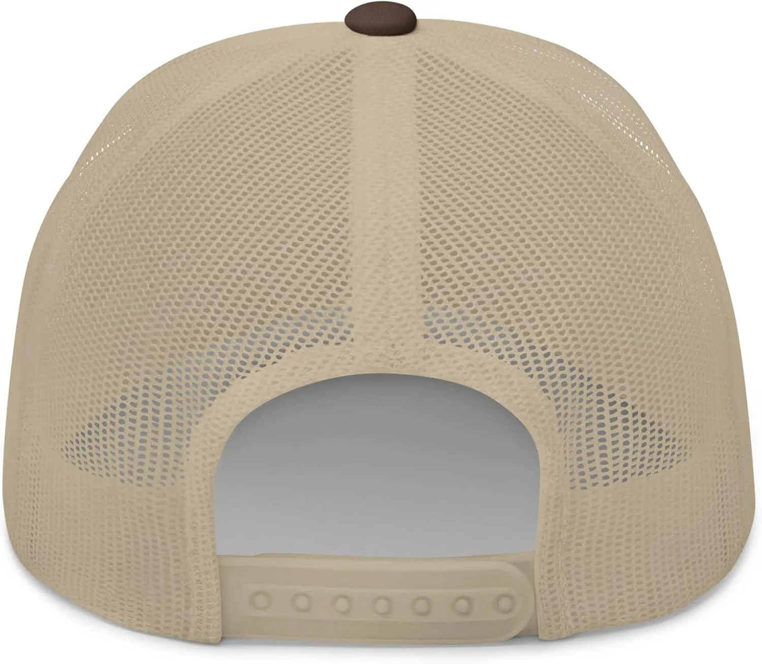 Outdoors SE Trucker Hat Mid Crown Curved Bill Adjustable Cap Transparent
