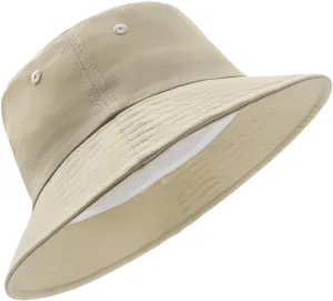 Oversize XXL Quick Dry Bucket Sun Hat,Water Repellent Fisherman Hats,Lightweight Summer Travel Hat with Detachable Chin Strap