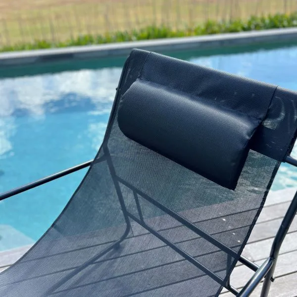 Palma Sling Chair - Set of 2 - Black