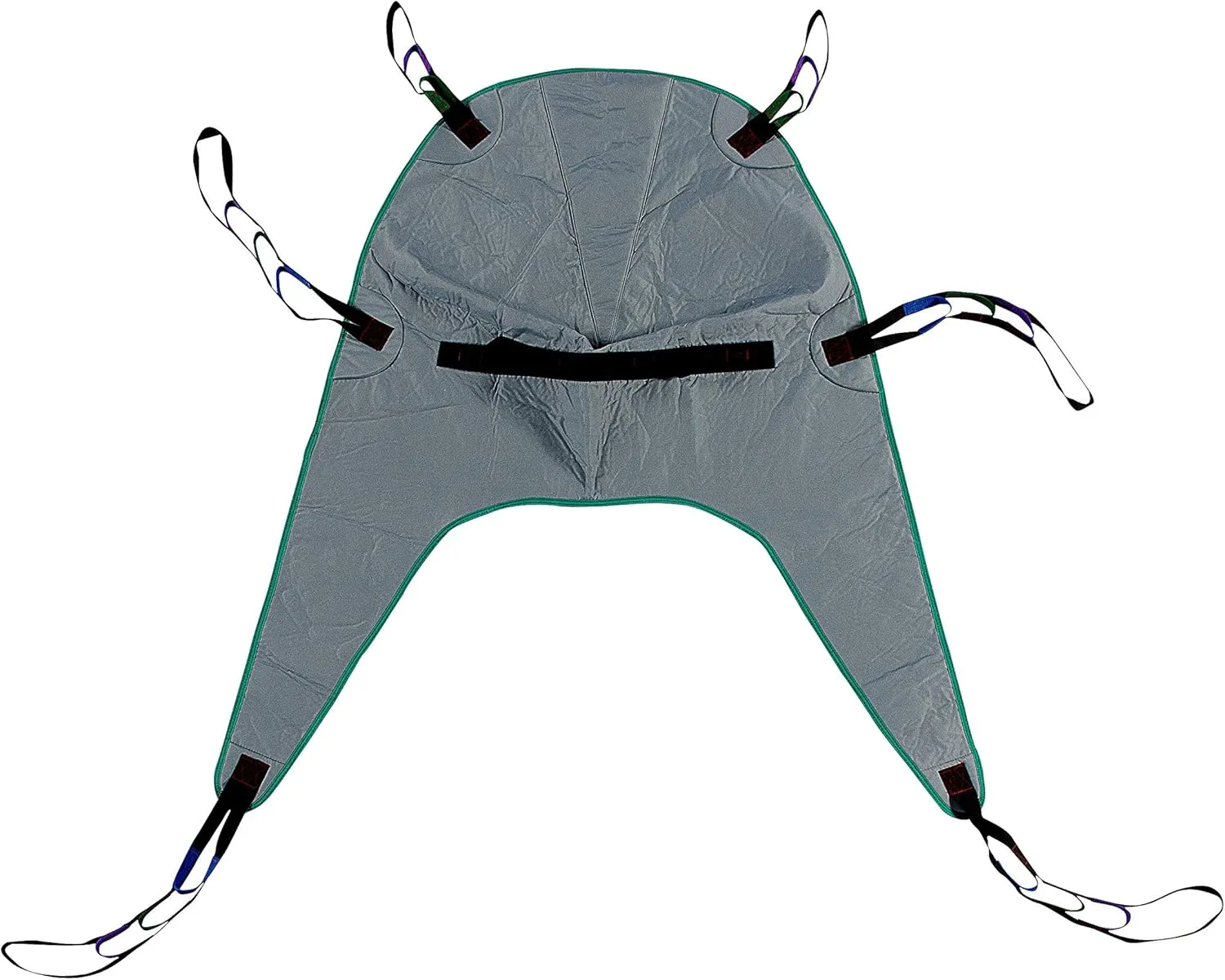 Patient Aid Full Body Padded Divided Leg Sling with Neck & Back Support for Bathing & Toileting, Patient Transfer Aid with 90-145 lbs Weight Capacity (Small) Works with Popular Patient Lift Brands