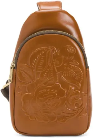 Patricia Nash Leather Marisol Sling Bag