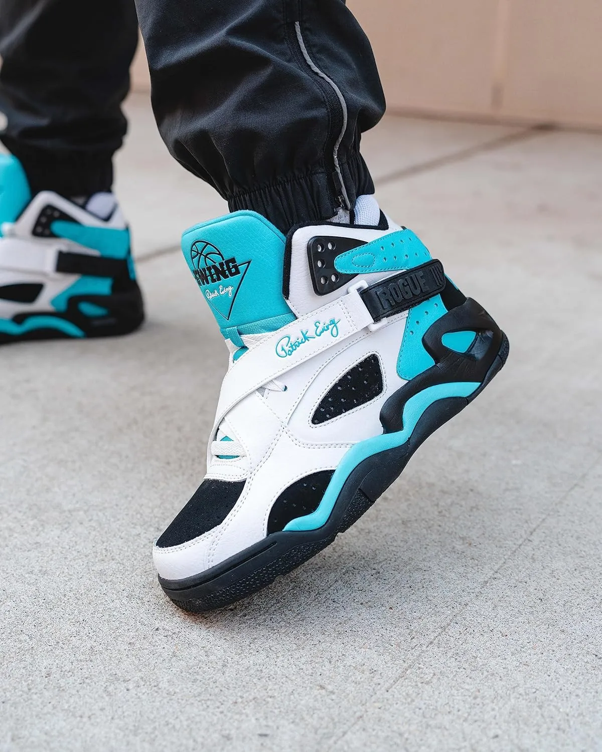 PATRICK EWING ATHLETICS ROGUE White/Black/Cyan Blue 1BM02092-117