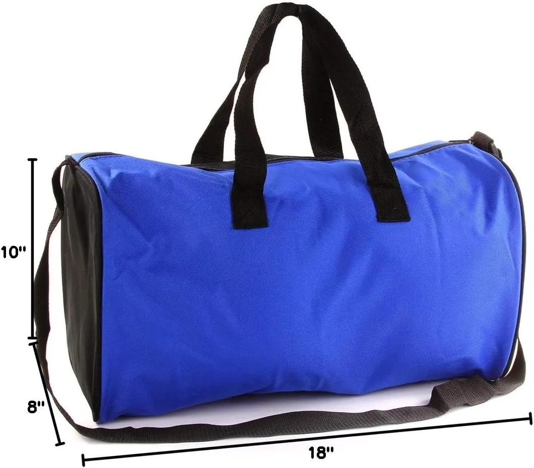 Personalized Kids 18 Inch Sport Duffel Bag With Custom Name & Text - Gymnastics
