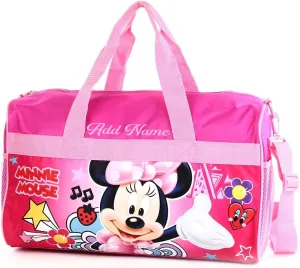 Personalized Licensed Kids Duffel Bag - Minnie Mouse