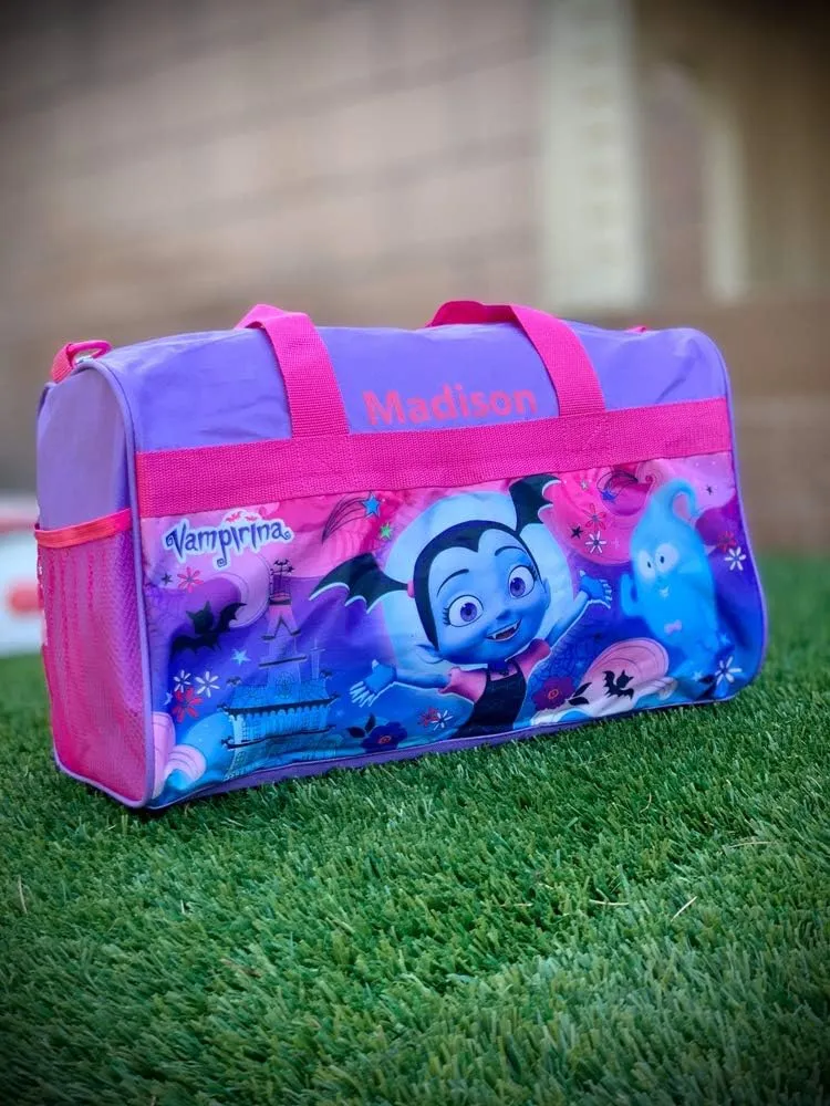 Personalized Licensed Kids Duffel Bag - Vampirina