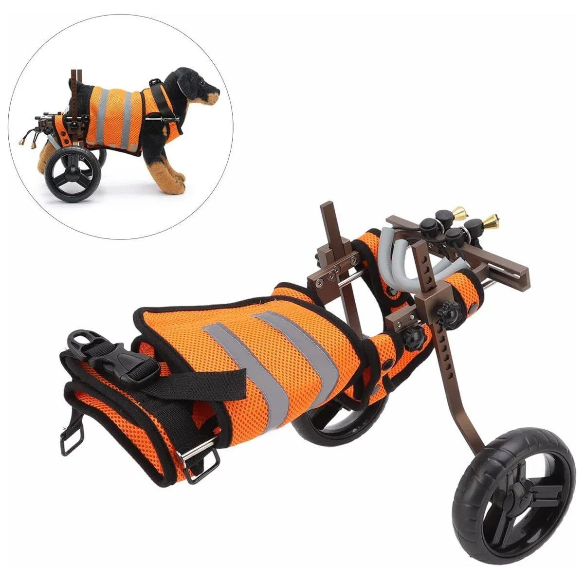 Pet Supplies Recovery Leash Assistance Car for Small and Medium Disabled Pets