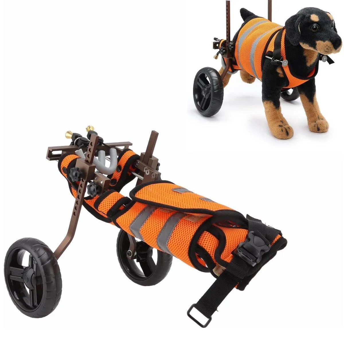 Pet Supplies Recovery Leash Assistance Car for Small and Medium Disabled Pets