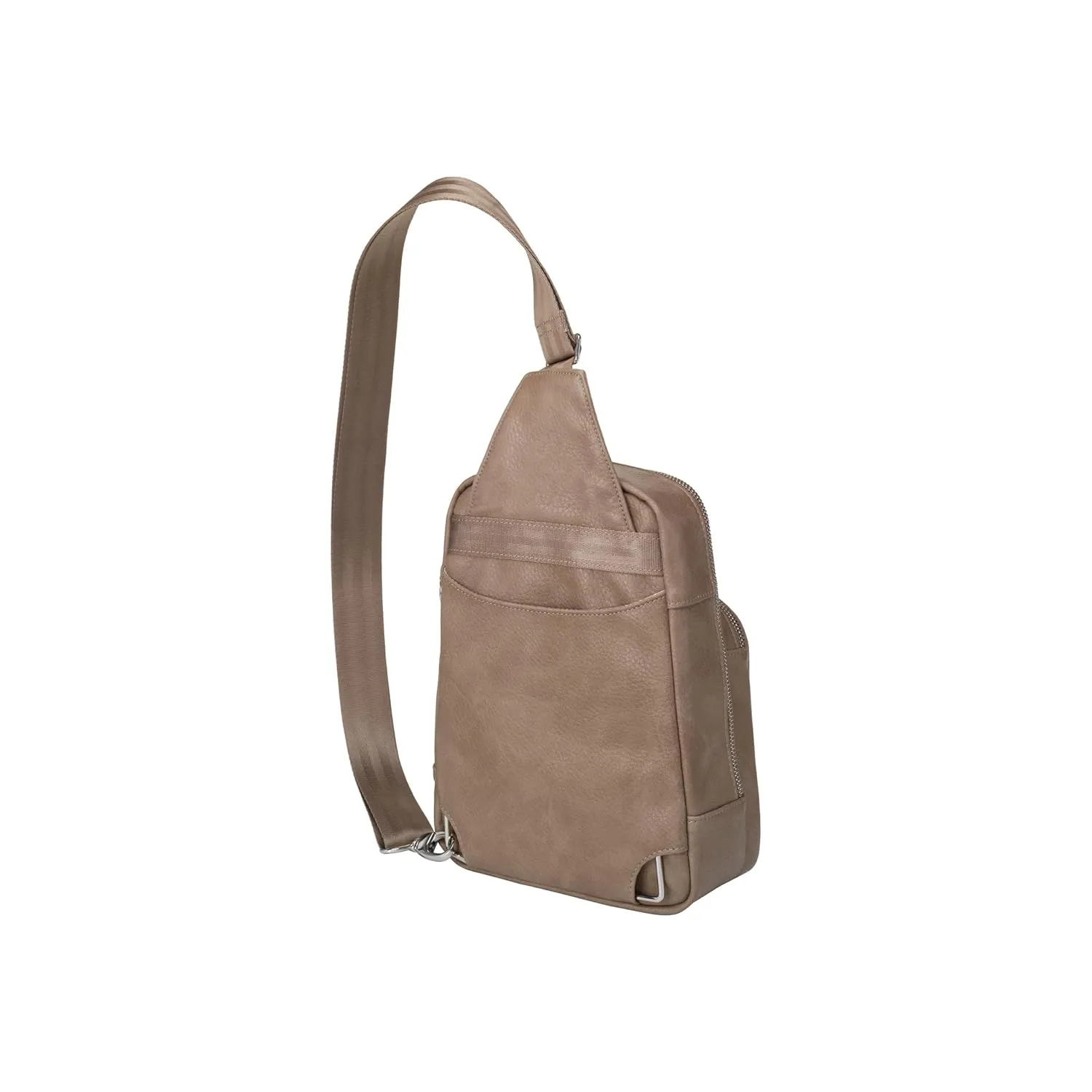 Petunia Pickle Bottom Criss-Cross Sling Bag - Sling Bag for Women and Men - Adjustable Straps to Custom-Fit - Mink