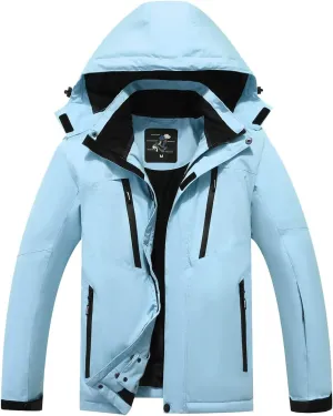 PHIBEE Women's Waterproof Outdoor Snowboard Breathable Ski Jacket