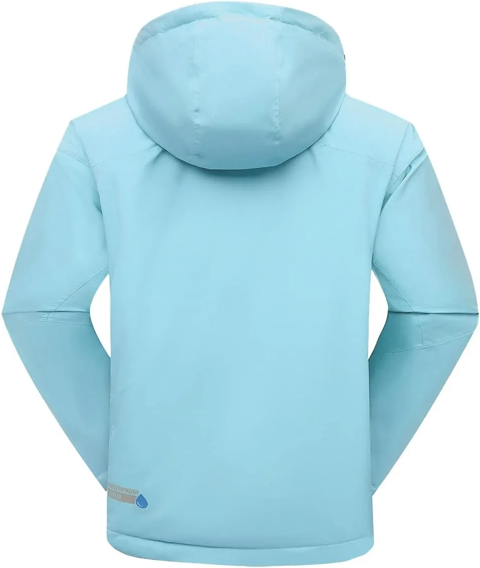PHIBEE Women's Waterproof Outdoor Snowboard Breathable Ski Jacket