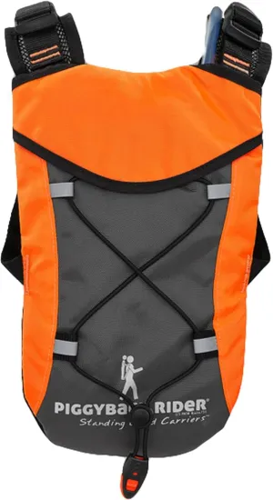 Piggyback Rider Kids Hydration Backpack - Child Safety Harness & Toddler Knapsack in 1 - Accessory for Scout Standing Child Carrier - Fits 1 Liter Hydration Bladder for Events, Hiking & More