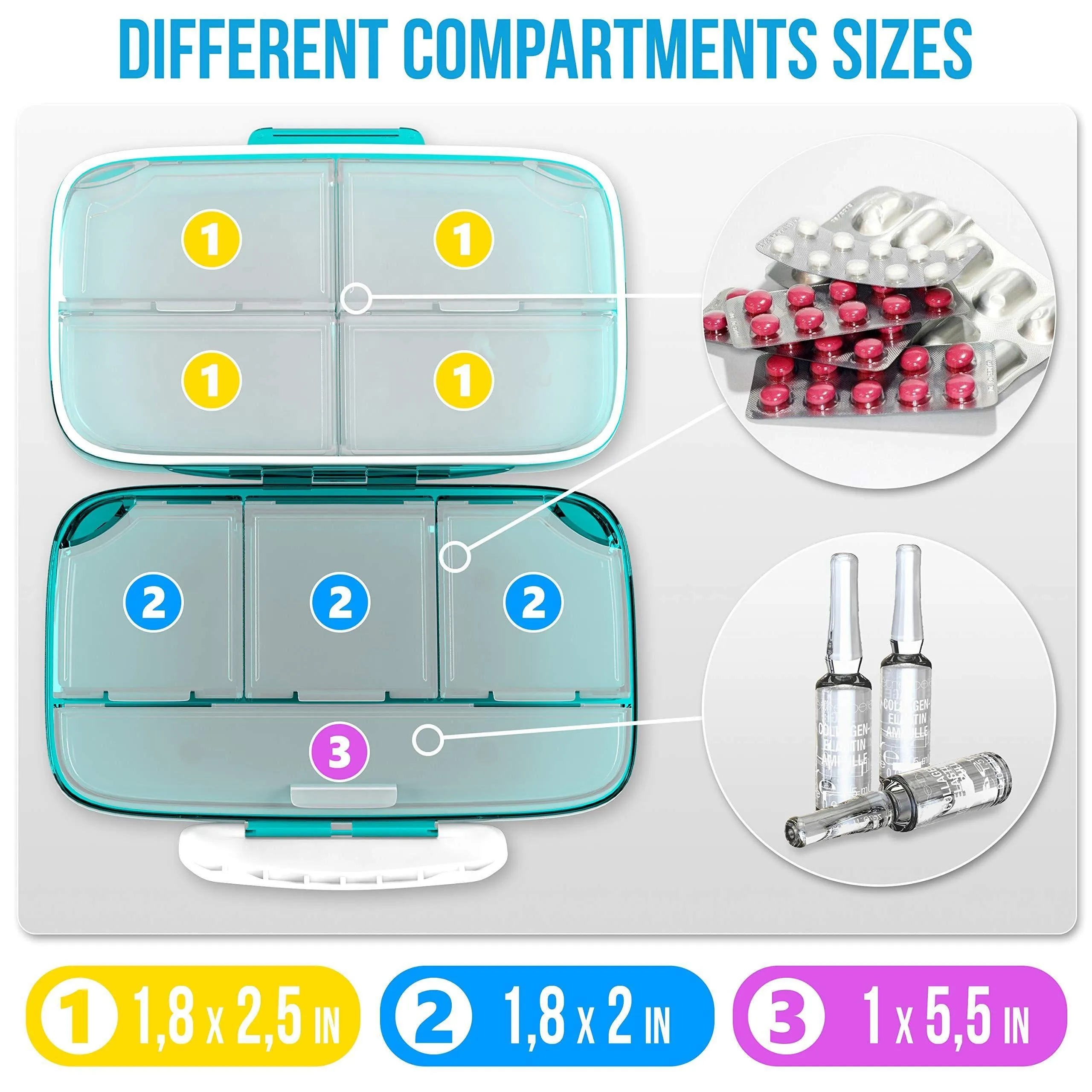 Pill Organizers.