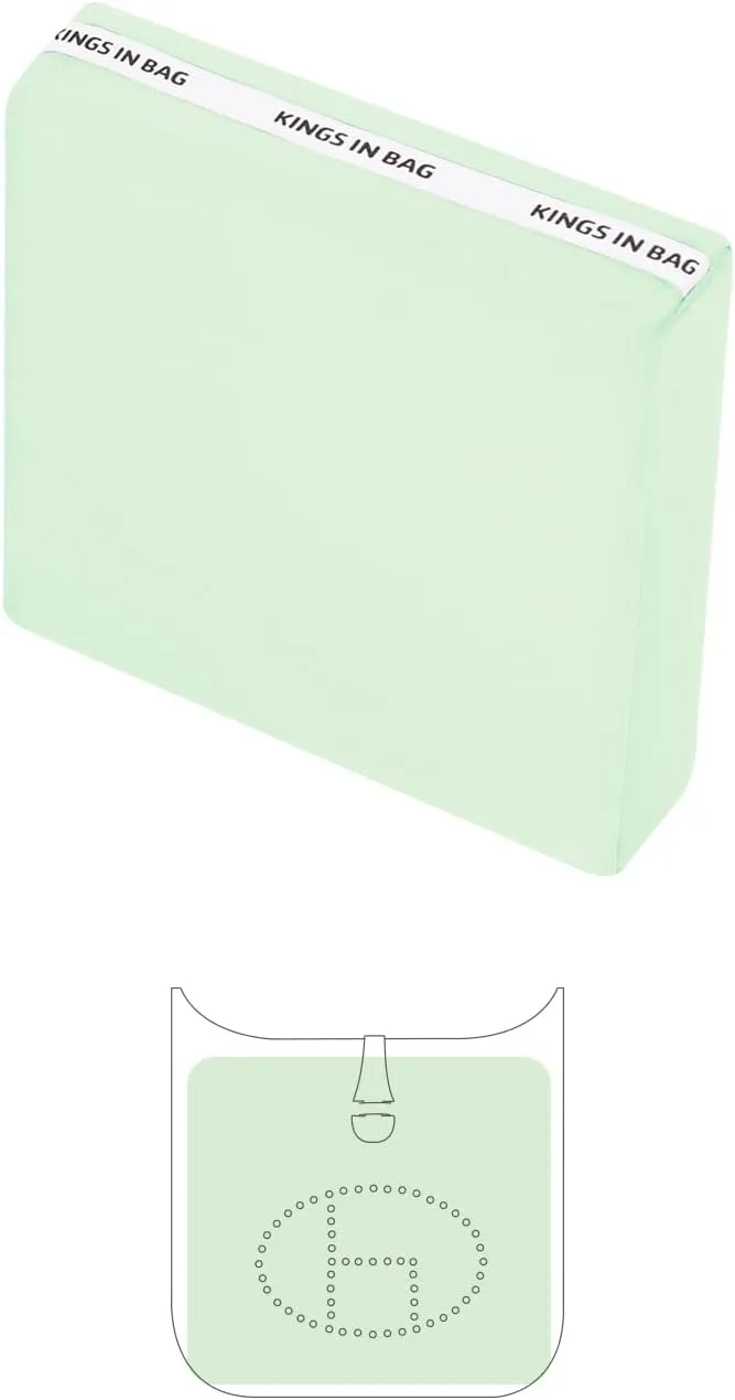 Pillow Inserts for Evelyne GM, Bag Pillow Compatible with Hermes Evelyne 33, Soft Memory Foam Pillow without Overfull (VertFizz, EvelyneGM)