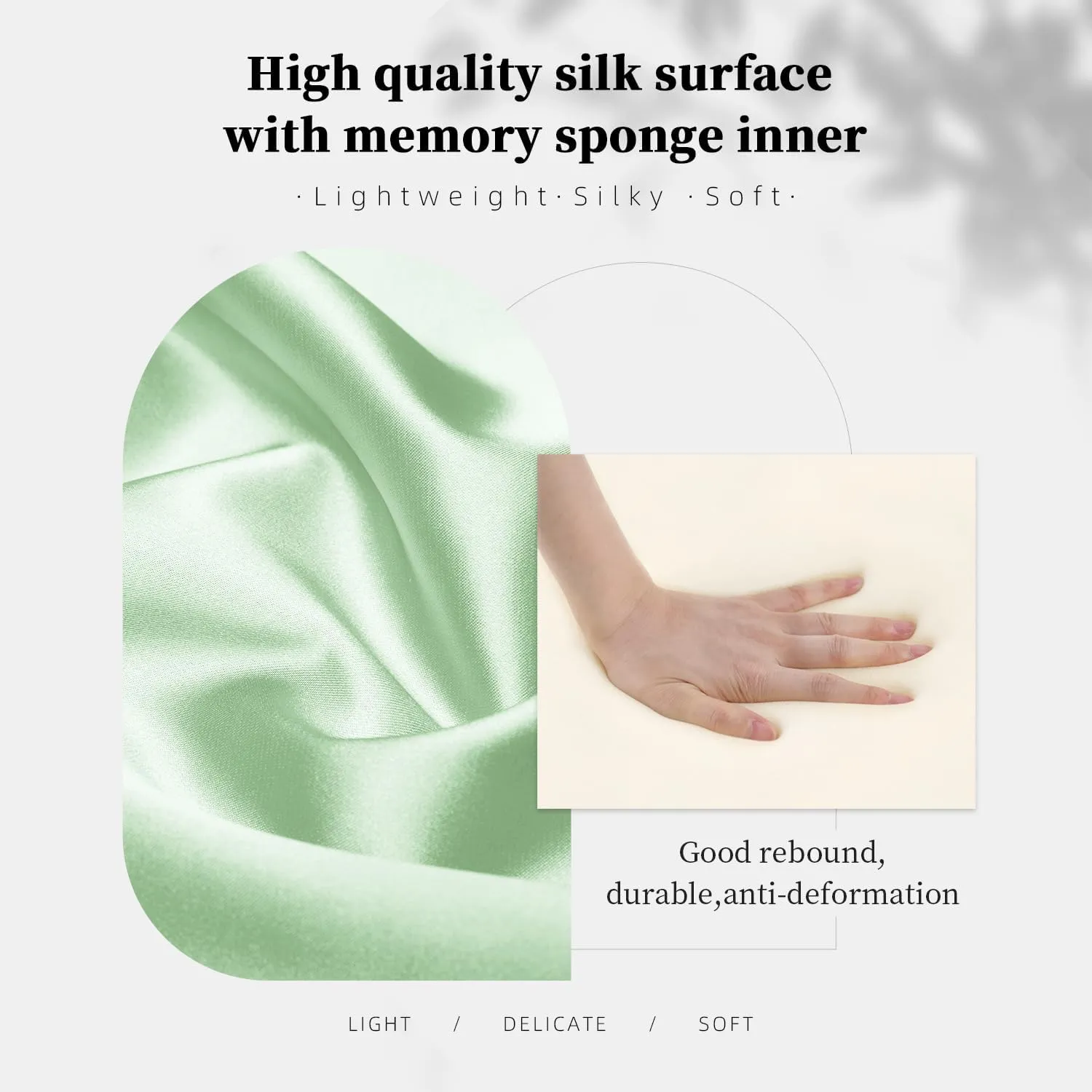 Pillow Inserts for Evelyne GM, Bag Pillow Compatible with Hermes Evelyne 33, Soft Memory Foam Pillow without Overfull (VertFizz, EvelyneGM)