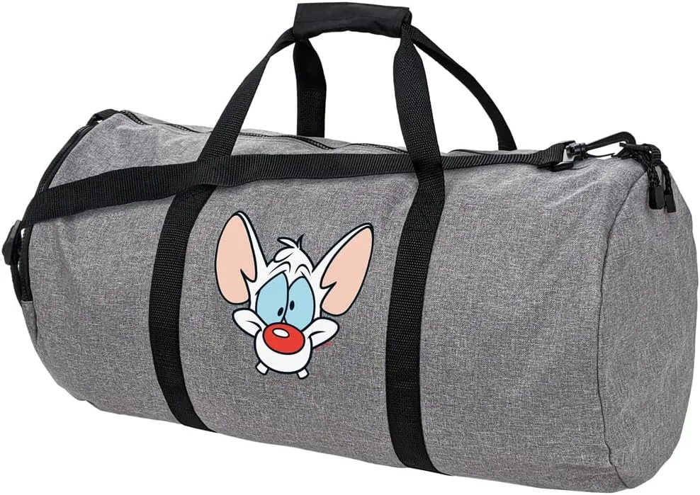 Pinky and The Brain Pinky Head Lightweight Duffel Bag for Sports and Gym Packable for Travel