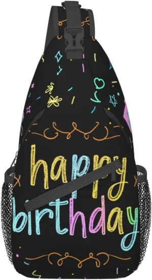 Pizza Cats Crossbody Bag for Women Men- Fashion Backpack Daypack Travel Shoulder Bags Outdoor