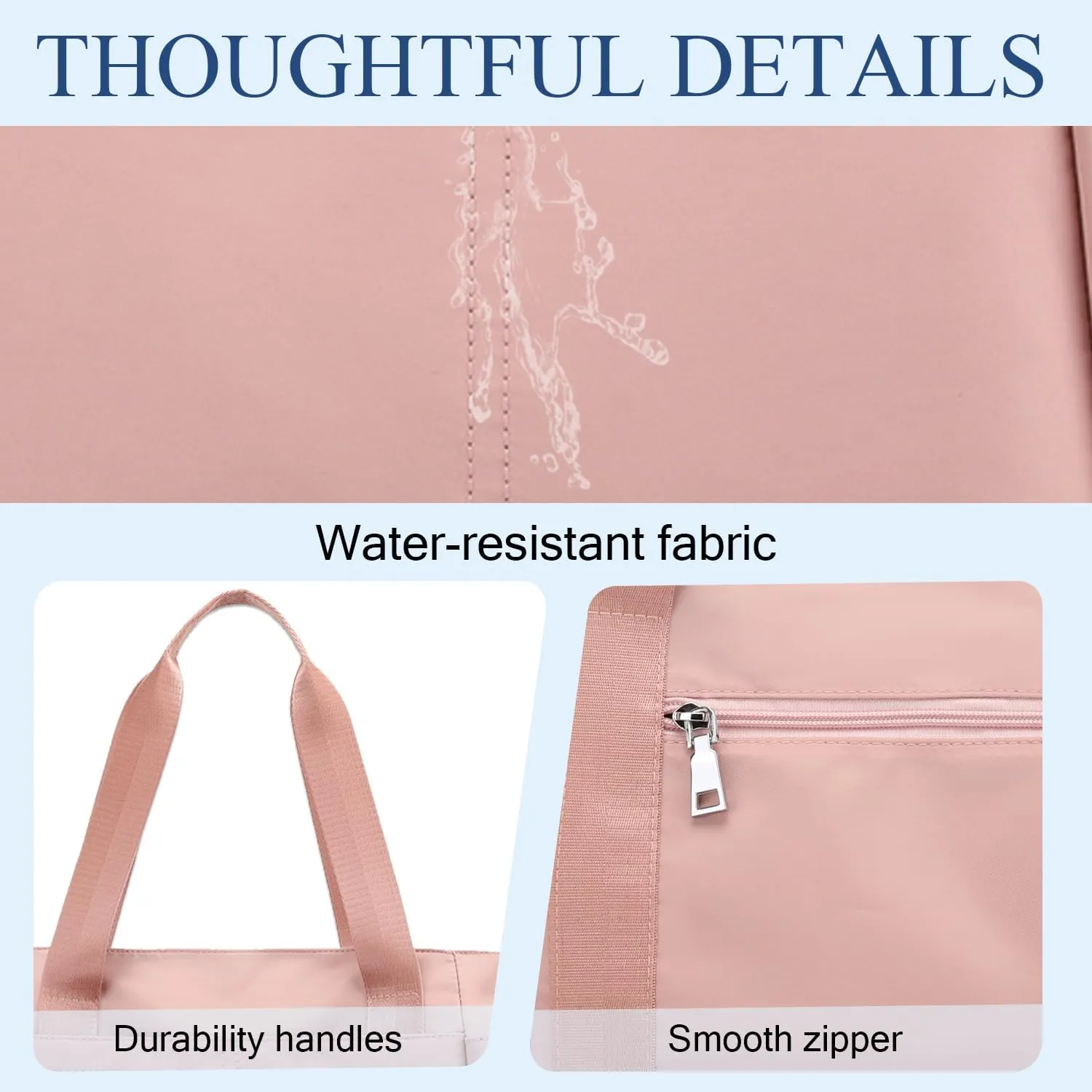 PlasMaller Carry On Travel Duffle Bag Packable Luggage Travel Gear Sports Gym Bags Lightweight Tote Shoulder Pack