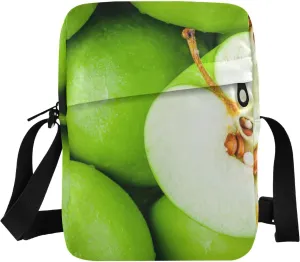 Poeticcity Crossbody Phone Bag, Small Messenger Shoulder Bag, Cash Handbag Wallet Purse
