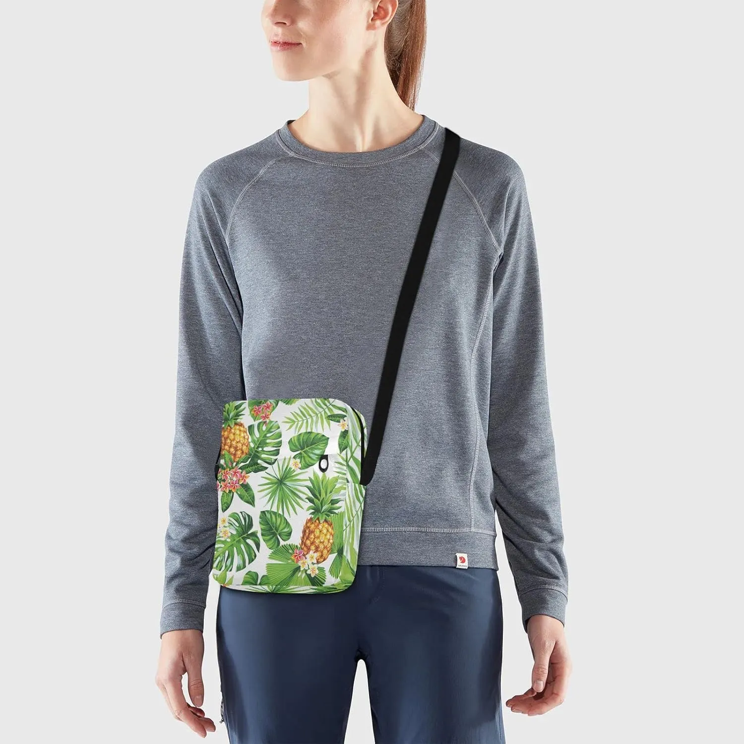 Poeticcity Crossbody Phone Bag, Small Messenger Shoulder Bag, Cash Handbag Wallet Purse