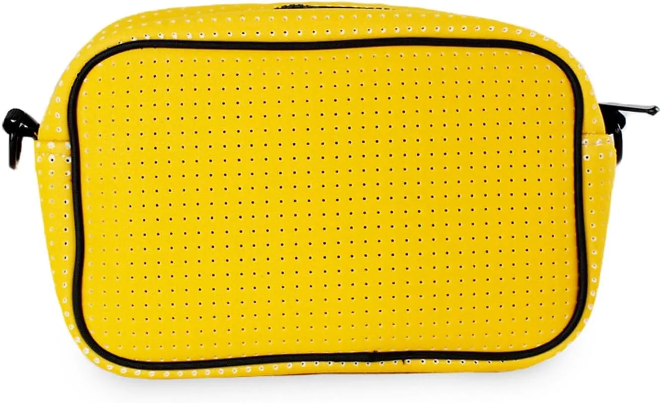 Pop Ups Brand Neoprene Camera Bag- Everyday Sling, Travel Case, Adjustable Shoulder Strap Purse for Women-Fashion Messenger