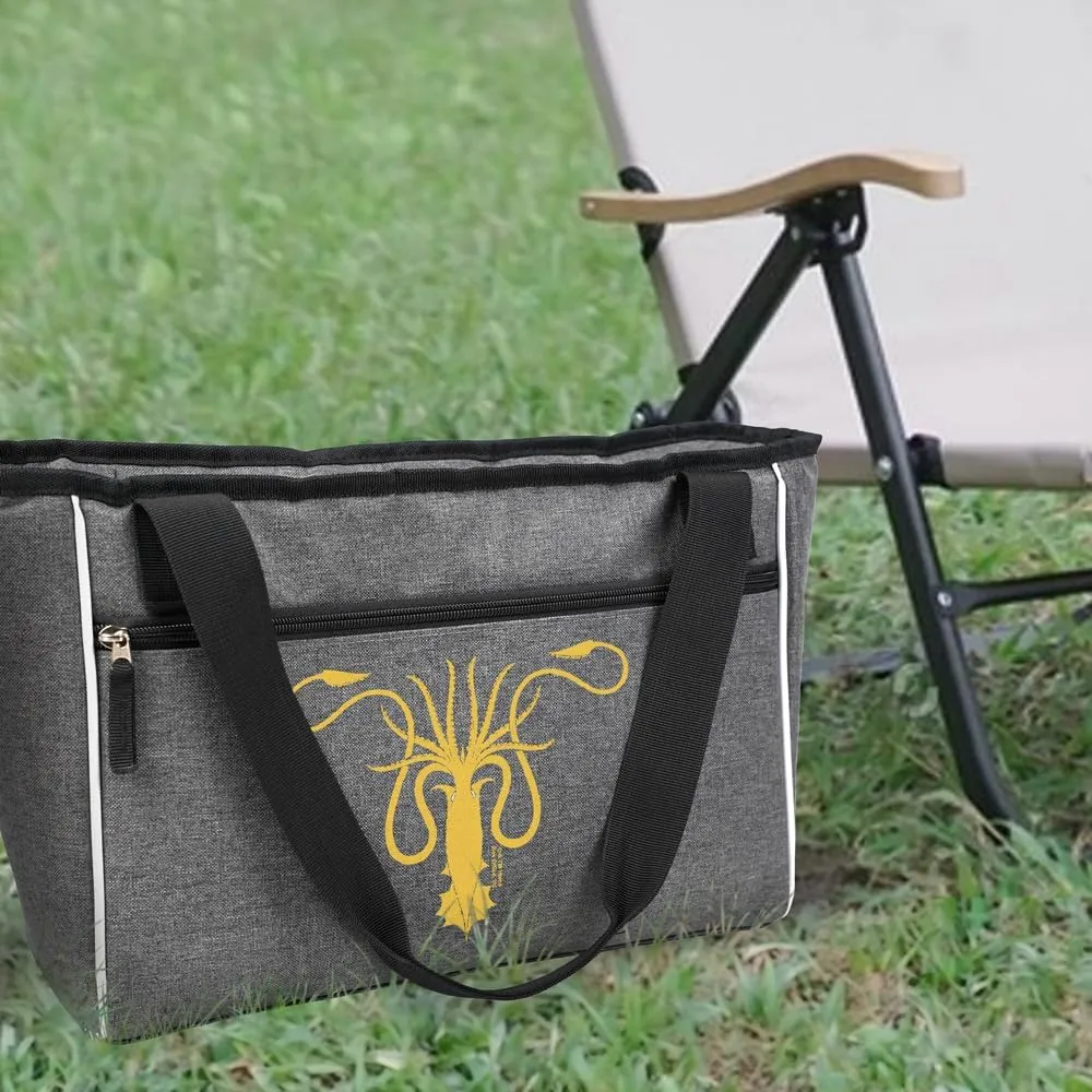 Popfunk GOT Sigil Collection Soft Sided Insulated Tote Cooler Bag, Lightweight, Thermal and Reusable for Grocery, Picnic