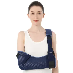Premium Arm Sling for Adults - Broken Forearm Support, Elbow Sprain & Shoulder Injury Immobilizer, Ventilated & Breathable Design with Adjustable Strapping & Hand Grip Stability