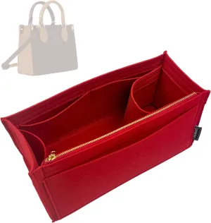 Premium Purse Organizer compatible with Lv Onthego BB Bag Organizer Insert - Handmade Purse Liner, Perfect fit for On The Go Tote PM/MM/GM (Azure Blue, For Onthego BB)