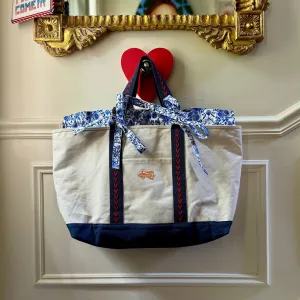 PREORDER Tie-On Insert, CHINOISERIE BLEU