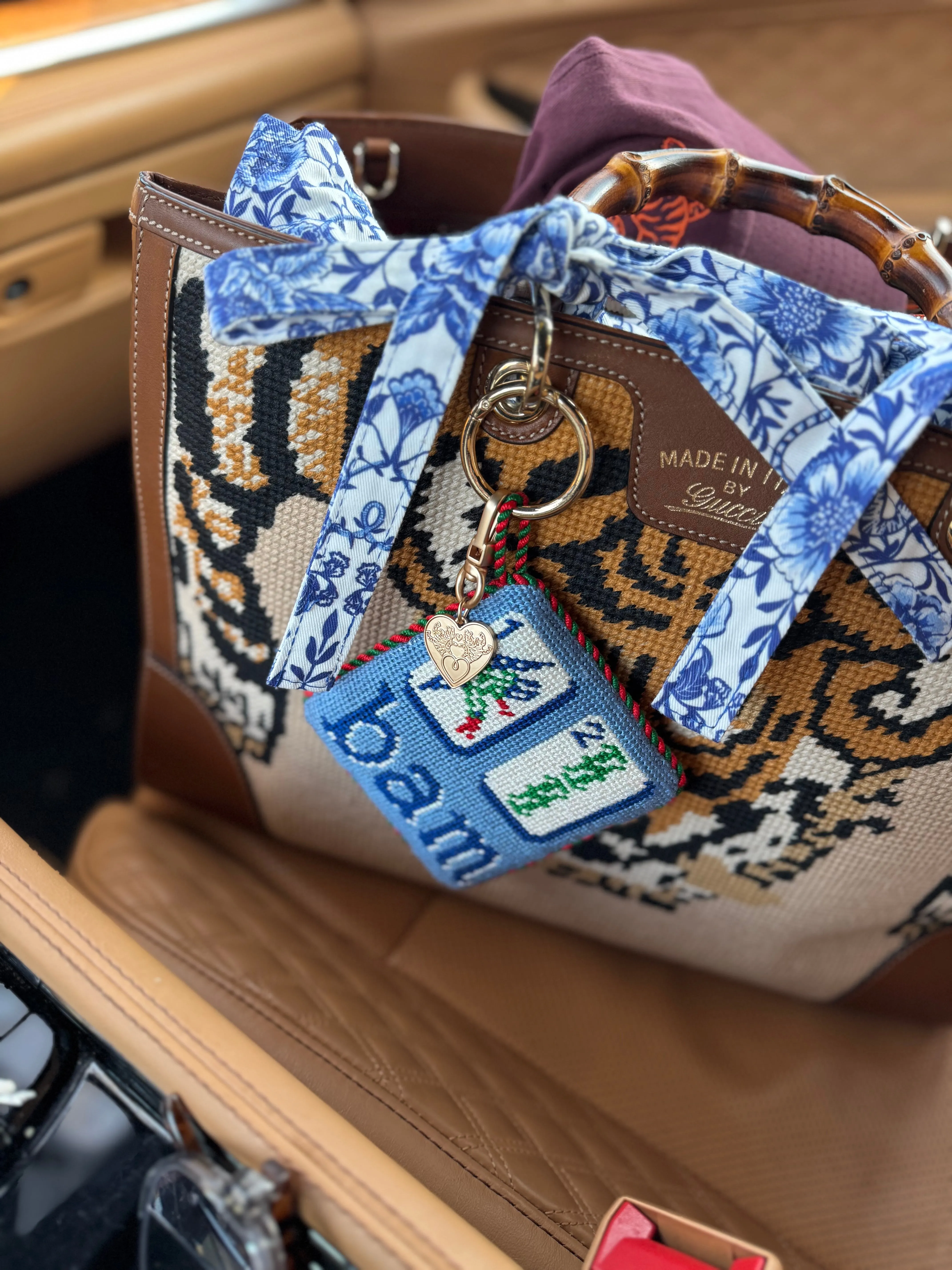 PREORDER Tie-On Insert, CHINOISERIE BLEU