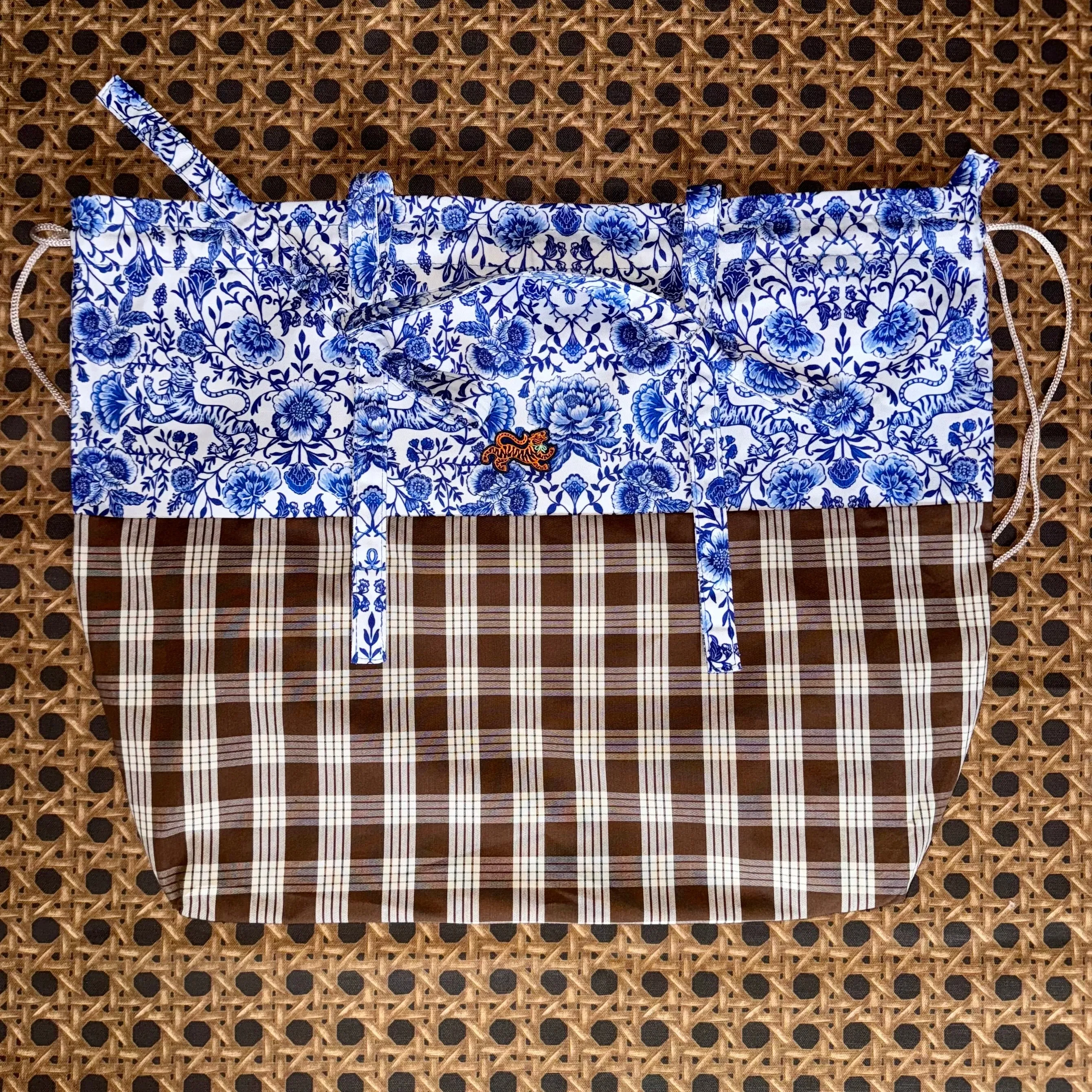 PREORDER Tie-On Insert, CHINOISERIE BLEU