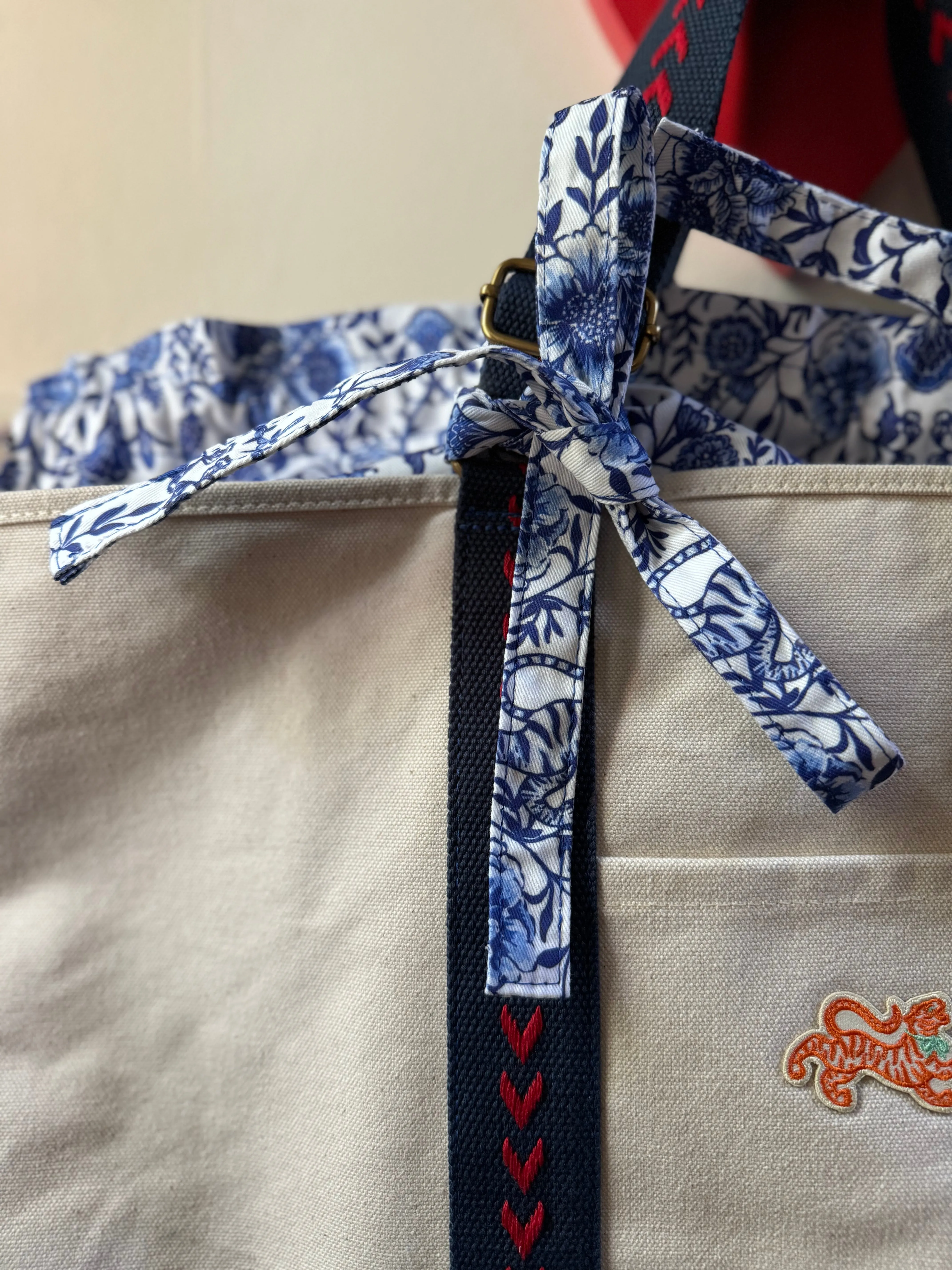 PREORDER Tie-On Insert, CHINOISERIE BLEU