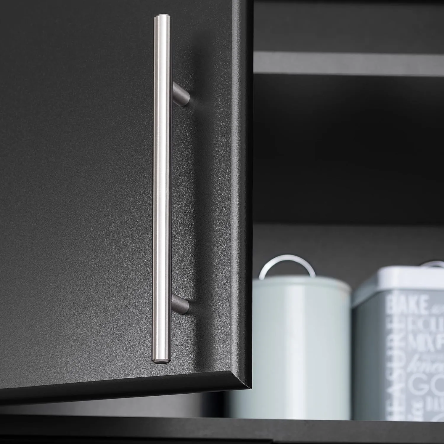 Prepac Elite 32" Stackable Wall Cabinet in Black