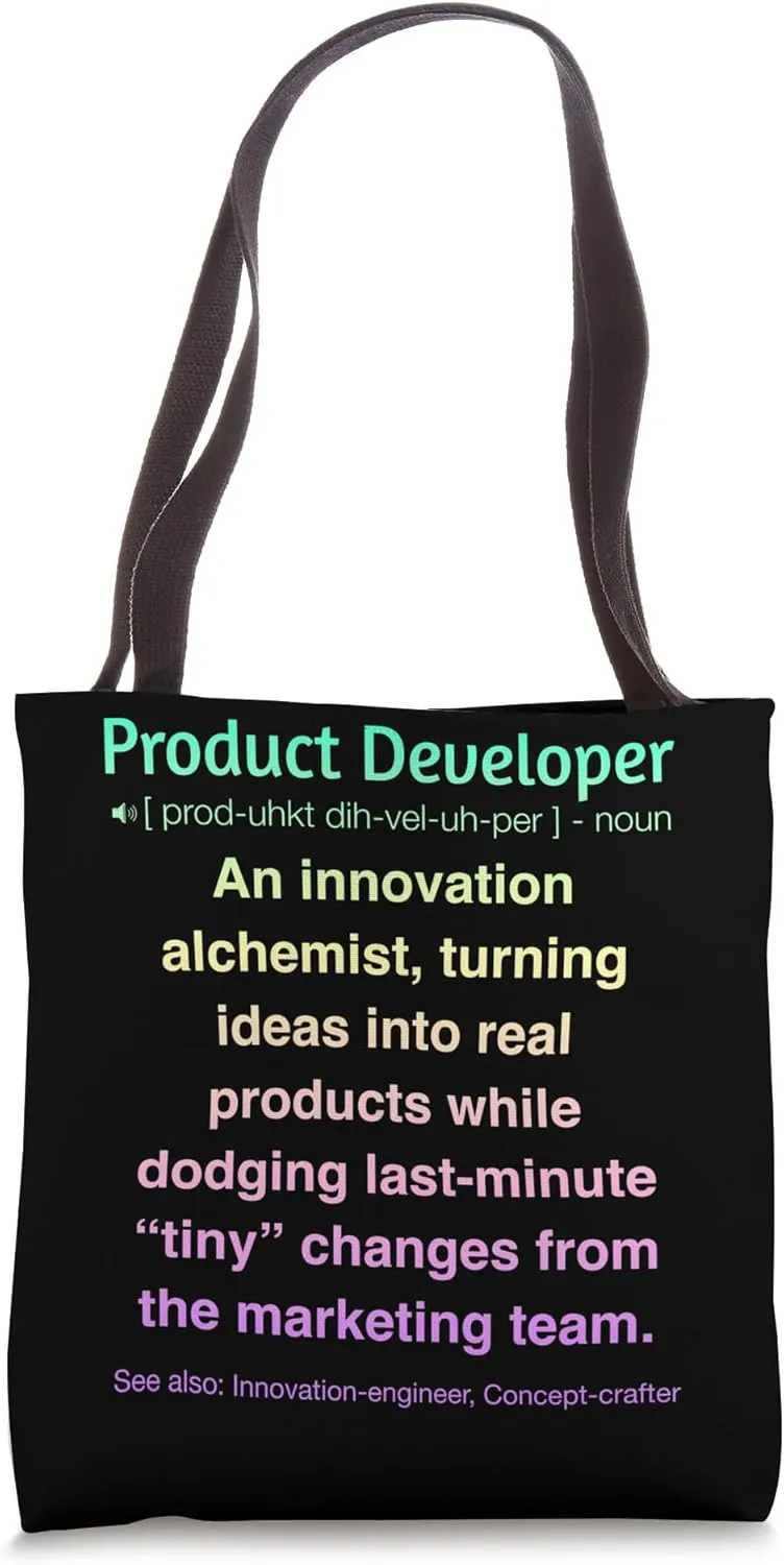 Product Developer Tote Bag