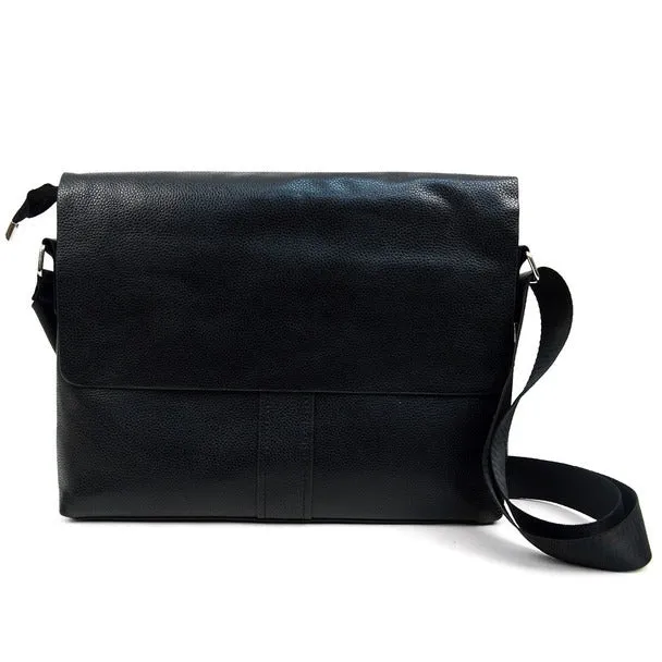 PU Leather Classic Crossbody Messenger Bag