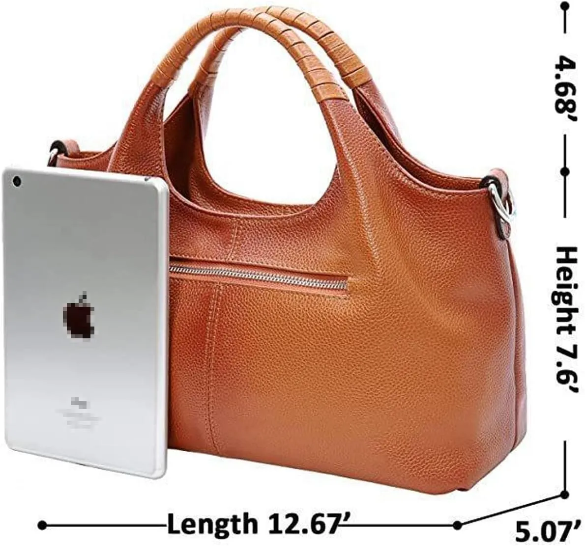 PU Leather Top Handle Purse Large Satchel Bag Designer Shoulder Bag Casual Tote Ladies Crossbody Bag for Women