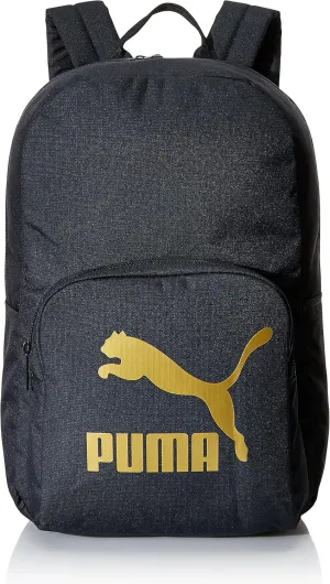 PUMA Womens Originals Urban Backpack Travel Casual - Black