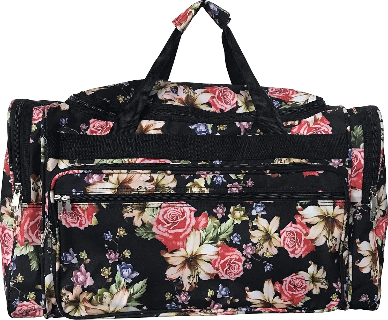 "TOP PACK" Women's Duffel Bag - 19" (Rose-Black)