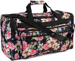 "TOP PACK" Women's Duffel Bag - 19" (Rose-Black)