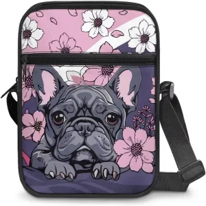 Rchsmod Small Messenger Bag for Men Women Crossbody Shoulder Bag Sling Bag Cell Phone Purse Travel Bag with Adjustable Strap