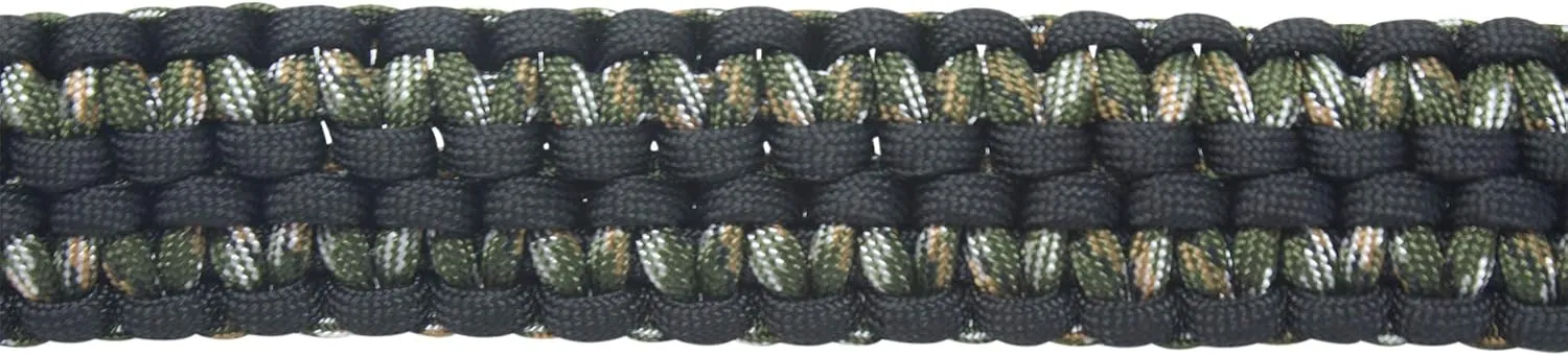 Realtree Paracord Traditional 2 Points Gun Sling 550 Adjustable w/Swivels and Adapter. Officially Licensed Outdoor Sling. Perfect for Hunting and Survival Use. Super