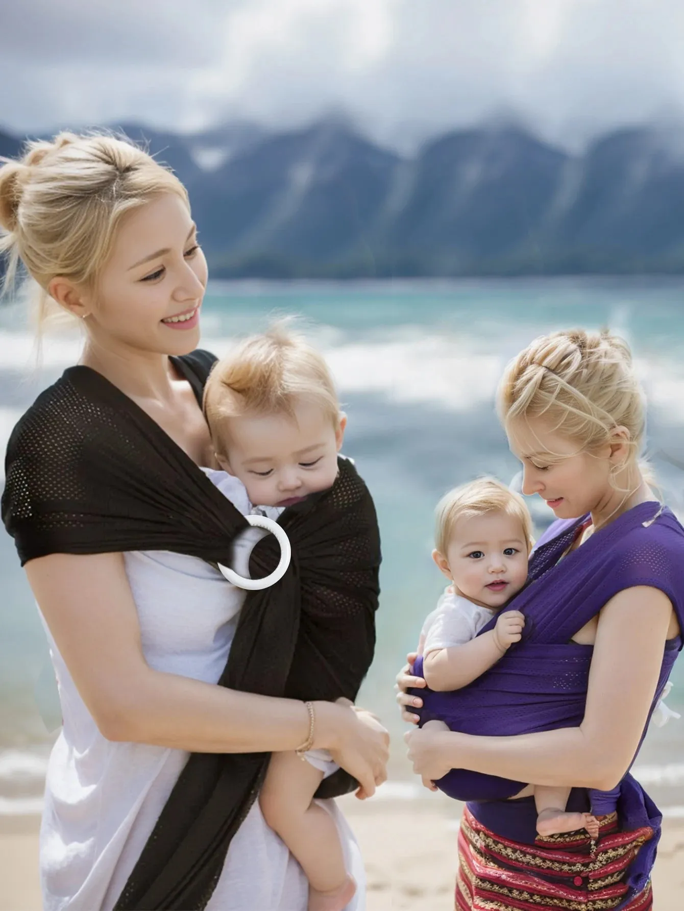 Ring Sling Baby Carrier