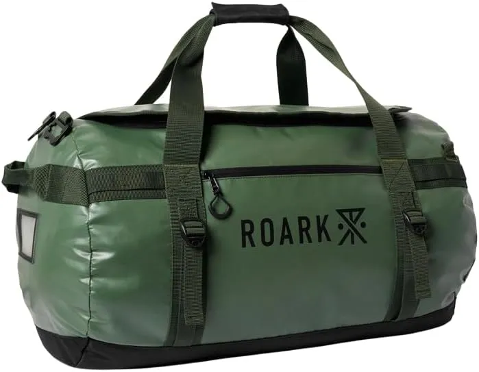Roark Keg 80L Duffle Backpack, Multi-Day Travel Pack & Bag, Military