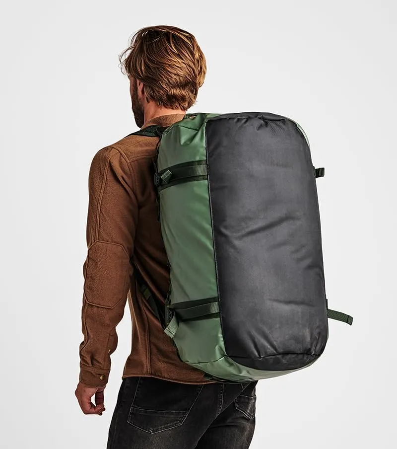 Roark Keg 80L Duffle Backpack, Multi-Day Travel Pack & Bag, Military