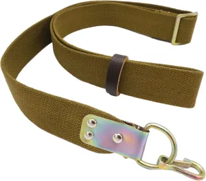Russian Two Point Sling with Metal Hook Soviet Military Canvas Rifle Sling for Outdoors